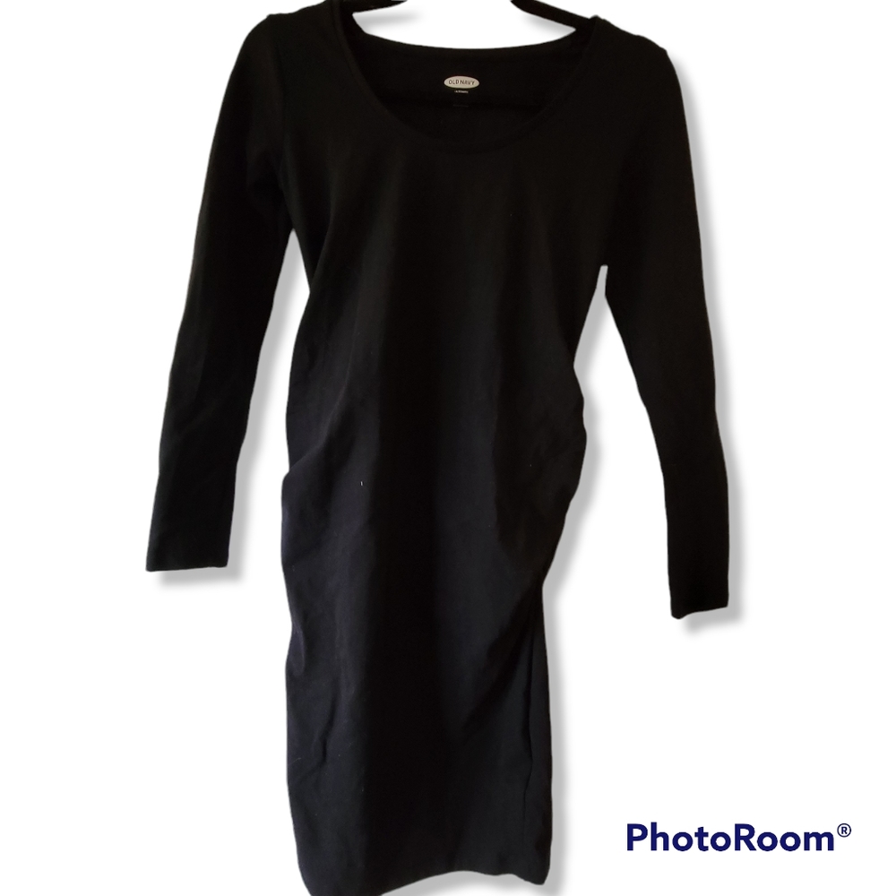 Old Navy Black Maternity Dress, Size x-small